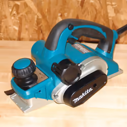 Makita KP0810 rabot électrique Noir, Bleu 16000 tr/min 850 W - Vue supplémentaire 4