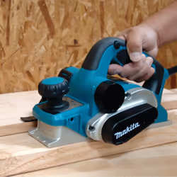 Makita KP0810 rabot électrique Noir, Bleu 16000 tr/min 850 W - Vue supplémentaire 6