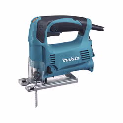 Makita Scie sauteuse 450 W, Noir, Turquoise, 45°, 6,5 cm, 1,8 cm, 1 cm, 6 mm