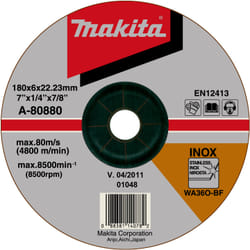 Disque a meuler Makita WA36O; 180x6 mm