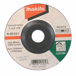 Disque abrasif Makita; 115x3 mm