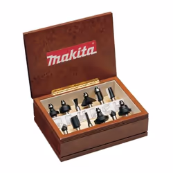 Coffret de forêts pour le bois Makita; 12 unités