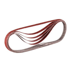 Bande étroite corindon support toile Makita Longueur 533 mm - Largeur 9 mm - Grain 80 - Vendu par 10