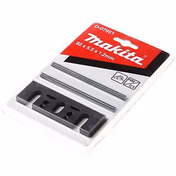 Lames de rabot Makita D-07951; 82 mm; 4 unités