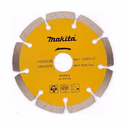Disque à tronçonner diamanté Makita; 115 mm