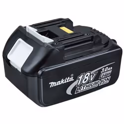 Makita 193533-3, Batterie, Lithium-Ion (Li-Ion), 3 Ah, 18 V, Makita, Noir
