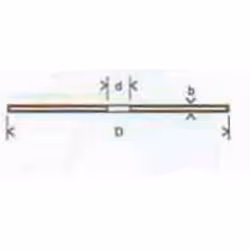Disque abrasif Makita INOX WA 60 T; 115x1,2 mm