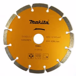 Disque à tronçonner diamanté Makita; 150 mm