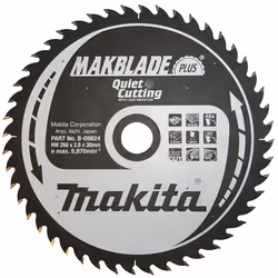 Lame de scie Makita; 260x2,8x30,0 mm; Z48; 20°