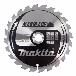 Lame de scie Makita; 190x2,2x20,0 mm; Z24; 5°