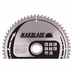 Lame de scie Makita MAKBLADE; 255x2,3x30,0 mm; Z60; 5°