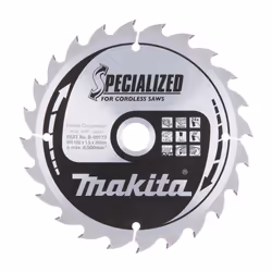 Lame de scie Makita; 165x1,5x20,0 mm; Z24; 20°
