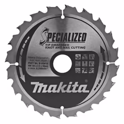 Lame de scie Makita Specialized; 185x2x30 mm; Z20; 25°