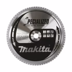 Lame de scie pour le métal Makita; 305x2,3x25,4 mm; Z78; -5°