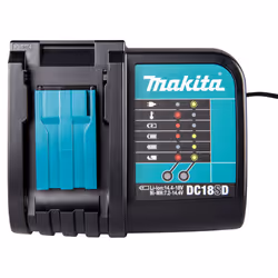 Chargeur de charge lent Makita DC18SD; 9,6-18V; Li-lon