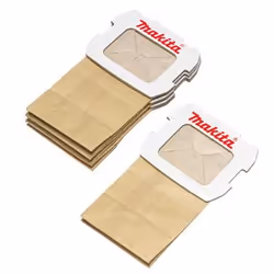 Makita 194746-9, Sac à poussière, Papier, BO4558 / BO4565 / BO5030 / BO5031 / BO3710 / BO3711 / MT924, 5 pièce(s)