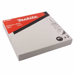 Lame de scie à ruban Makita; 2240x6x0,5 mm; 6 TPI; 3 unités