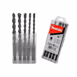 Ensemble de forets pour béton Makita D-36049; 6-12 mm; 160 mm; 5 unités