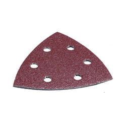 Papier de verre pour ponceuse delta 93x93 mm; P60/80/100/120/180; 10 unités