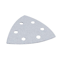 Papier de verre pour ponceuse delta 93x93 mm; P60/80/100/240/320; 10 unités