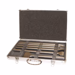Description générale Assortiment de burins SDS MAX MAKITA D-40565, comprenant un coffret métallique robuste. Ce kit contient  ...