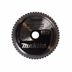 Lame de scie pour le métal Makita; 305x1,95x25,4 mm; Z100; -5°