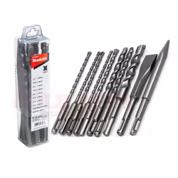 Ensemble SDS-Plus de forets et ciseau plat 160 mm D-46361 Makita