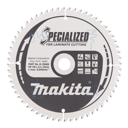 Lame de scie pour stratifié Makita; 190x2x20,0 mm; Z60; 5°