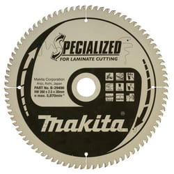 Lame de scie pour stratifié Makita; 260x2,5x30,0 mm; Z84; 5°