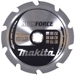 Makita - B-32100 Lame de scie circulaire Makforce tct 165x20mm 10T Bois
