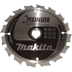 Makita - piła tarczowa 165x20x16z specjalized drewno (z gwoździami i sękami)