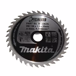 Makita B-33635, 13,6 cm, 2 cm, 1,5 mm, 1 pièce(s)