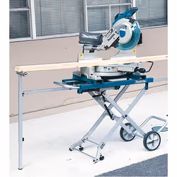 Makita WST05 support de scie à onglets 4 pieds Bleu, Gris