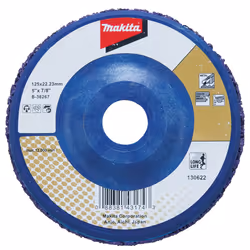 Makita B-36267, Disque de nettoyage, Métal, Makita, 12,5 cm, Bleu, 1 pièce(s)