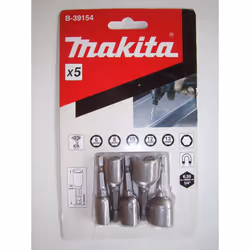 Jeu de mors à vis magnétique Makita; 5 unités