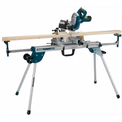 Makita WST06 support de scie à onglets 4 pieds Bleu, Gris