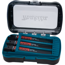 Makita P-81278, Lames de scie sabre, Bois, Noir, Rouge, 13 cm, 27 pièce(s)