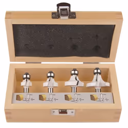 Coffret de forêts pour le bois Makita D-53534; 4 pièces.