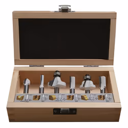 Coffret de forêts pour le bois Makita D-53540; 6 unités