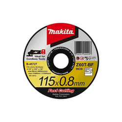 Disque à tronçonner Inox 115 x 0,8mm - B-45727 - Makita