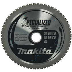 Makita - Accessoires - Lame de scie circulaire pour acier inoxydable, 150x20 mm, 52 dents B-47058
