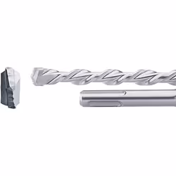 Forets HM pour marteaux SDS-PLUS Avec 2 arêtes de coupe Power Breaker pour un perçage à grande vitesse, même avec des marteau ...