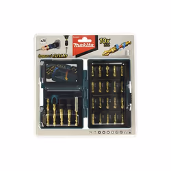 Description Makita Jeu de 26 embouts de vissage B-49921