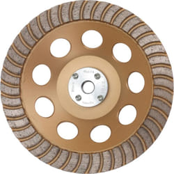 Meule diamantée avec amortisseur 125 mm - M14 - segment turbo - Makita