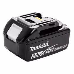 Description générale La batterie BL1850B de Makita est une source d'énergie robuste, spécialement conçue pour tous les outils ...