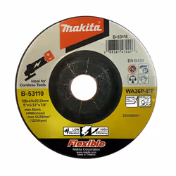 Disque a meuler Makita B-53110; 125x4 mm;