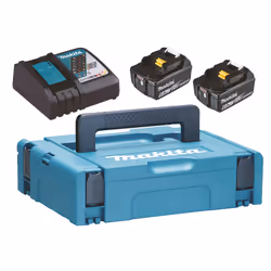 Makita 198116-4, Ensemble de batterie et de chargeur, Lithium-Ion (Li-Ion), 6 Ah, 18 V, Makita, 2 pièce(s)