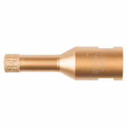 Makita D-61101, Perceuse, Mèche de perçage au diamant, 1,2 cm, Granit, Marbre, Carrelage, Or