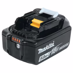 Makita BL1850B, 5000 mAh, 90 Wh, Lithium-Ion (Li-Ion), 18 V, Noir, 1 pièce(s)