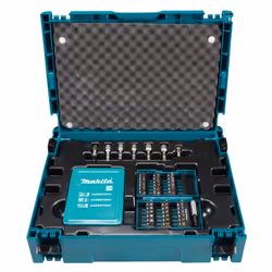 Jeu de forets et de tournevis Makita B-53908; 62 unités